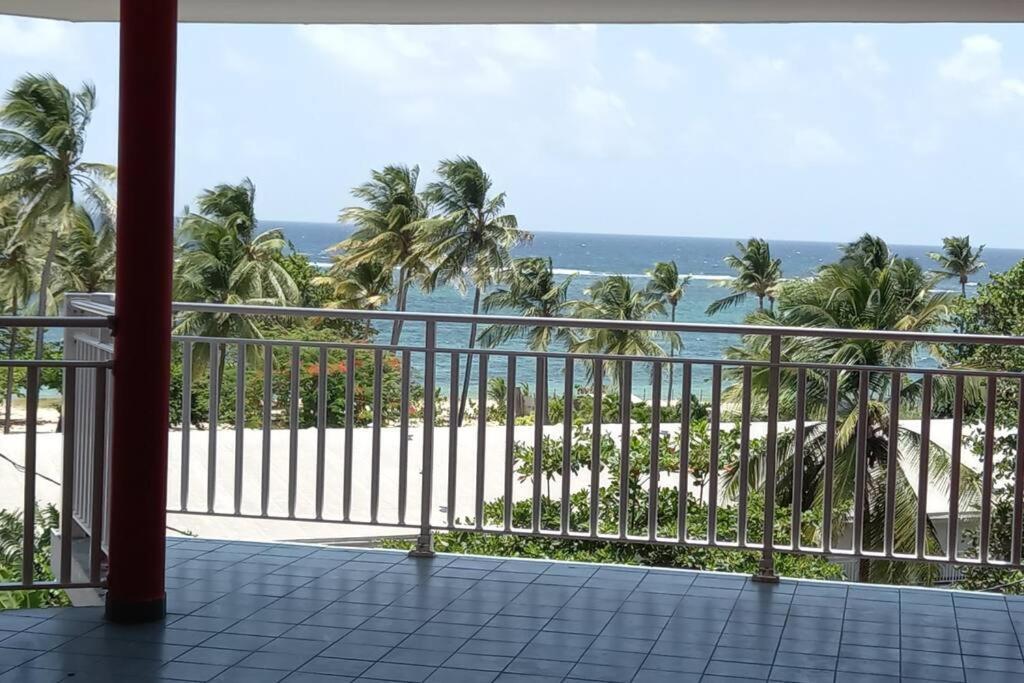 Studio T1 Bis La Belle Vue, Vue Mer, Wifi, Plage A 50M Le Moule Eksteriør billede