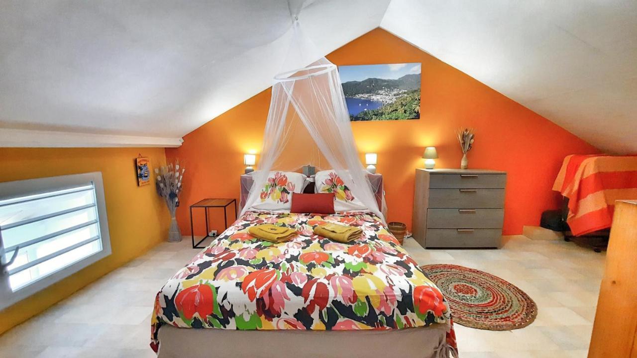 Studio T1 Bis La Belle Vue, Vue Mer, Wifi, Plage A 50M Le Moule Eksteriør billede