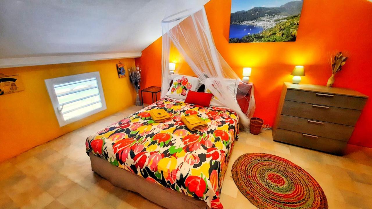 Studio T1 Bis La Belle Vue, Vue Mer, Wifi, Plage A 50M Le Moule Eksteriør billede